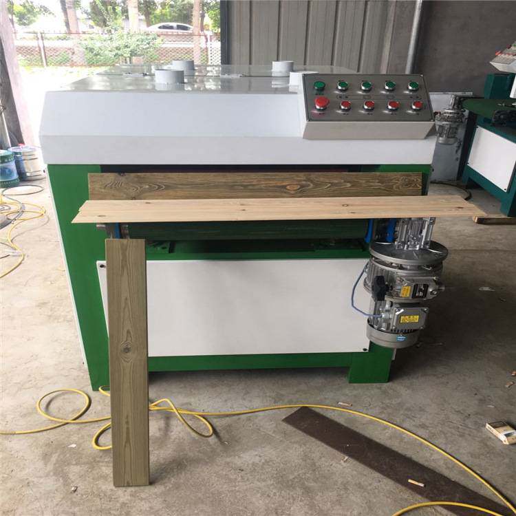 木工板材毛刺砂光机宽砂带木工底漆打磨机全自动木工抛光机器