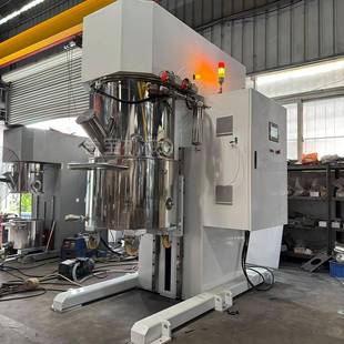 高粘度双行星搅拌机硅胶锡膏抽真空 实验室行星搅拌机