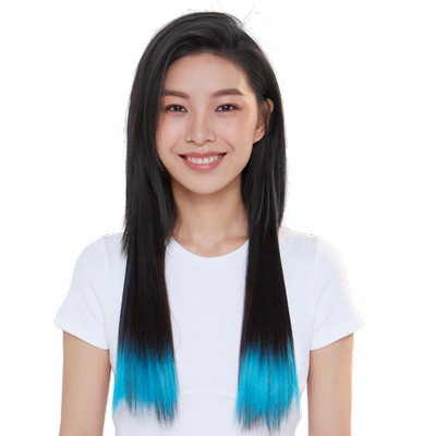 LUCYLEE发尾染接发片假发片