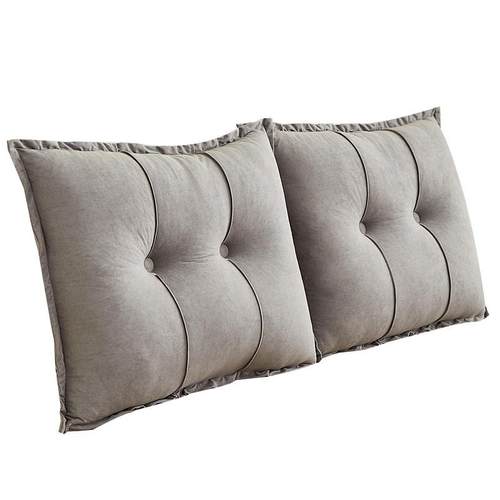 2O6X床头靠垫大靠背三角靠枕沙发榻榻米软包长学生宿舍床板靠护腰