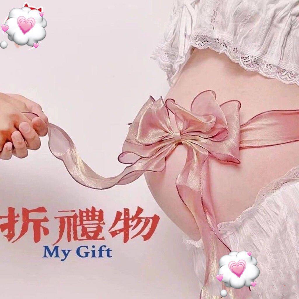 孕妇照创意配饰拍摄个人艺术照添彩辅助配饰蝴蝶结丝带diy