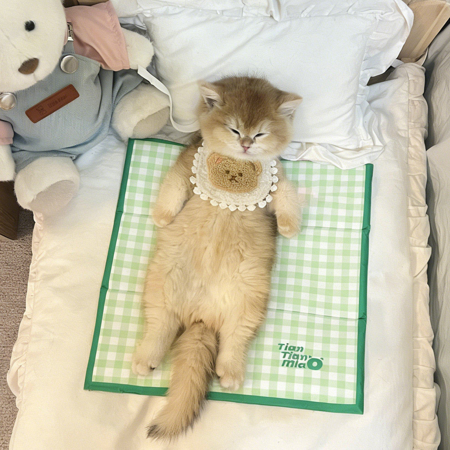 宠物猫咪冰垫夏天降温凉垫消暑神器小型犬狗狗睡觉垫子防水趴趴垫