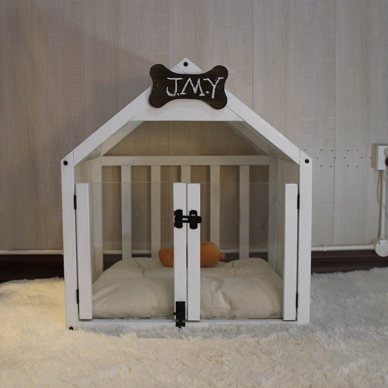 狗窝房子型室内柯基小型犬泰迪四季通用可拆洗猫窝狗屋宠物床用品