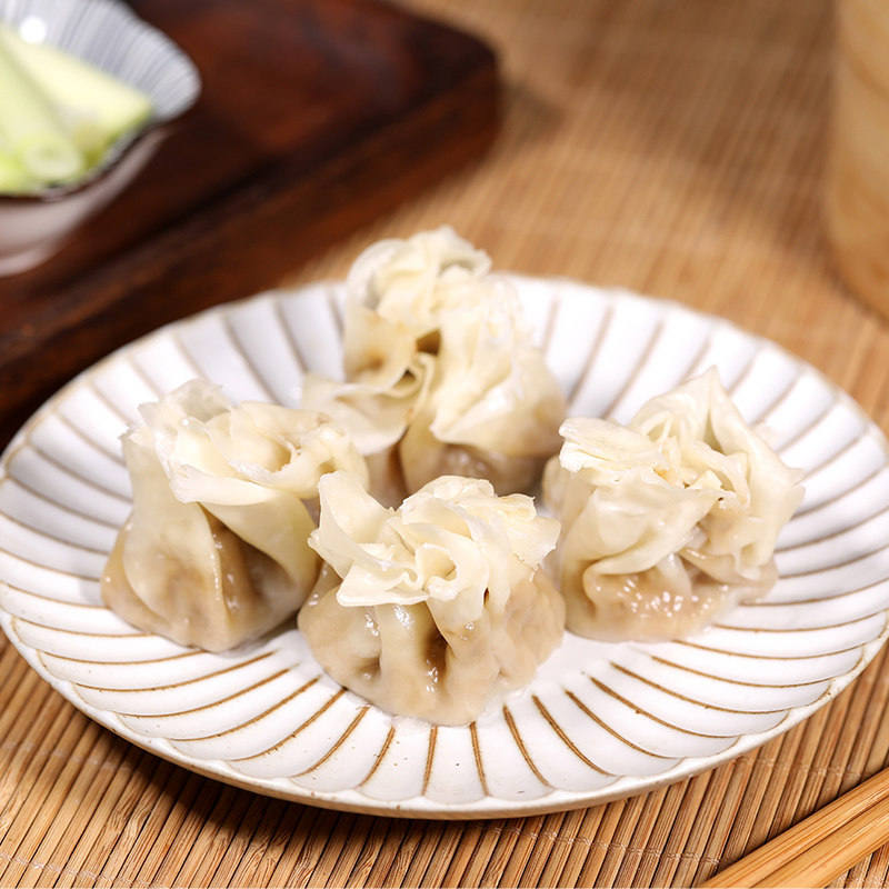 清真北方薄皮牛肉烧麦冷冻早餐食品儿童速食半成品蒸羊肉烧麦早点