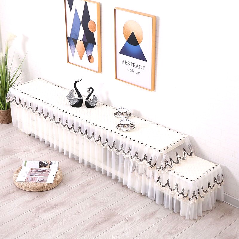 电视柜防尘罩长方形茶几桌布防水防油免洗万能盖巾新款定制电视机