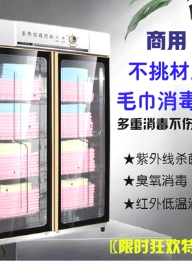 毛巾消毒柜美容院大型双