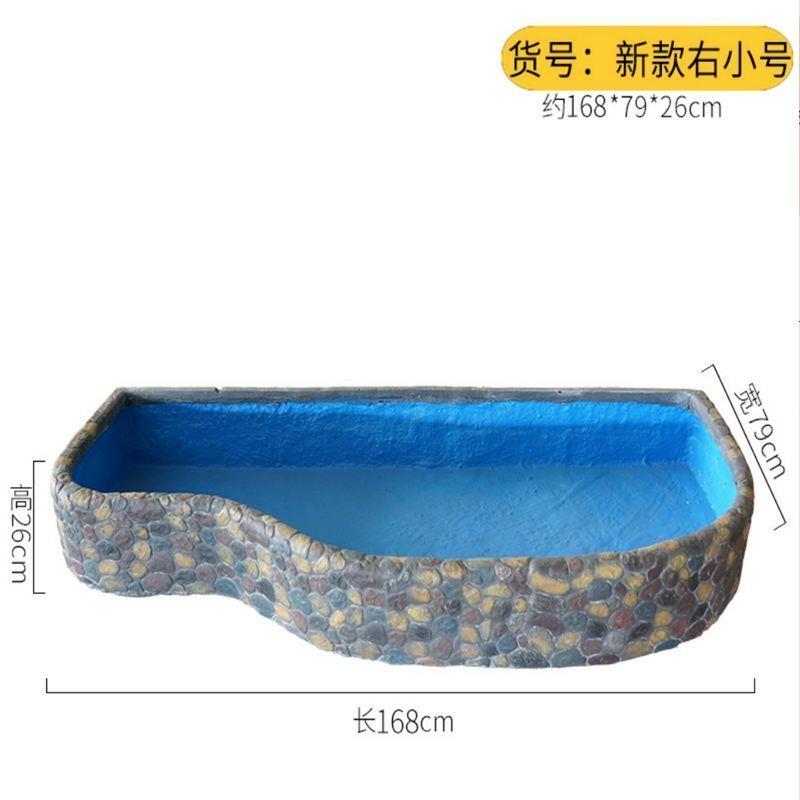 室外假山鱼池花园户外庭院景观摆件阳台树脂露台室内院子落地水池