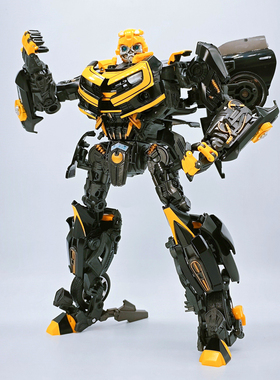 暗黑版mpm03合金版大黄蜂 原威将2966系列变形玩具机器人模型
