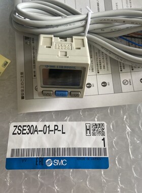 SMC数显表压力开关感测器ZSE30A-01-N-ML ISE40AF-C-PB混合正负压