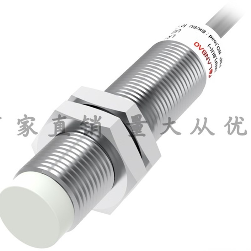 上海兰宝LR12XBN04DPO电感传感器PNP常开4mm 金属圆柱接近开关