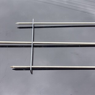 自动旋转摇滚烤鸡炉钢叉固定夹固定条固定卡片烧烤叉档板堵头