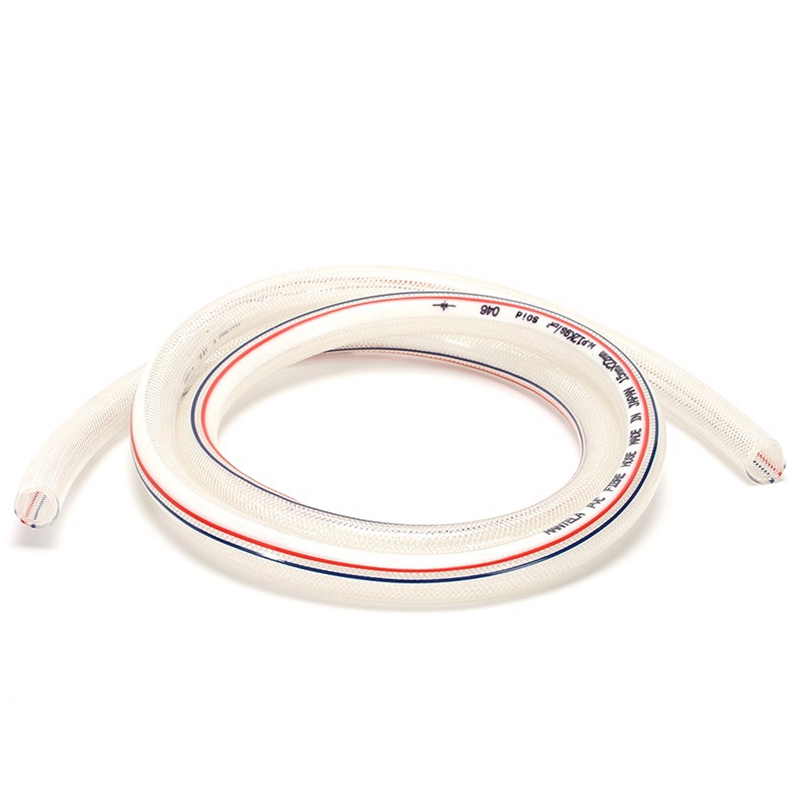 PVC纤维强软管压透明水管耐压耐温蛇皮管塑料防冻pvc网纹管