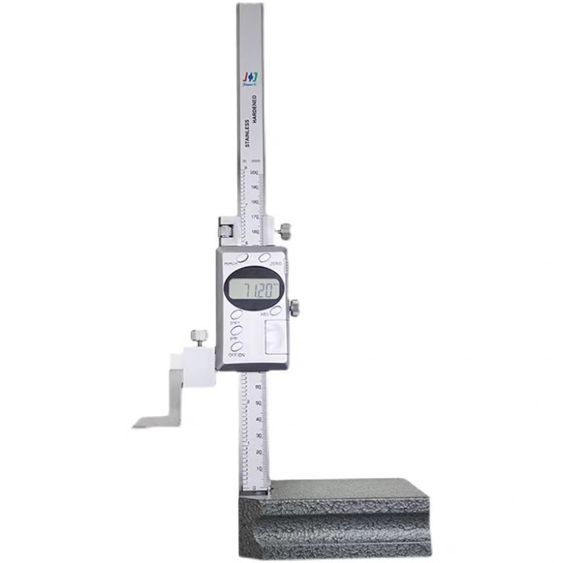 桂林精密0-200-300-500-600-1000mm度尺游标测卡尺划线工业级