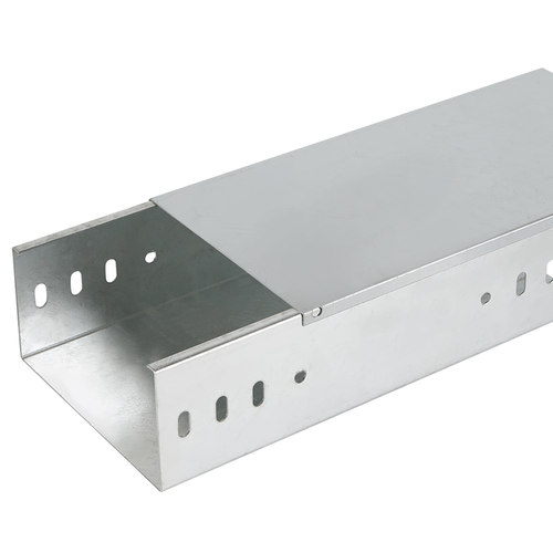 槽式防火喷塑金属镀锌电缆桥架线槽强弱电大跨距304不锈钢200*100