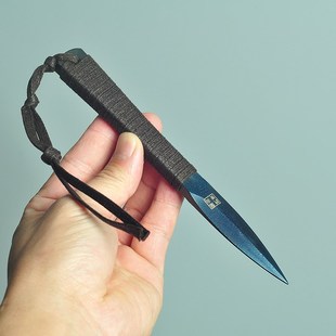 手工锻打撬茶刀 非大马士革茶刀 百炼钢茶针茶锥普洱茶刀茶具配件