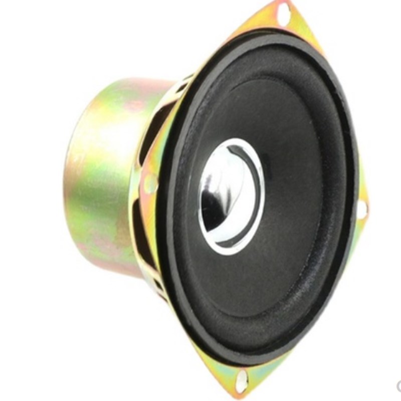 3寸扬声器小喇叭4欧5瓦 77mm 方型圆形16芯全频喇叭4R8r 10W音箱