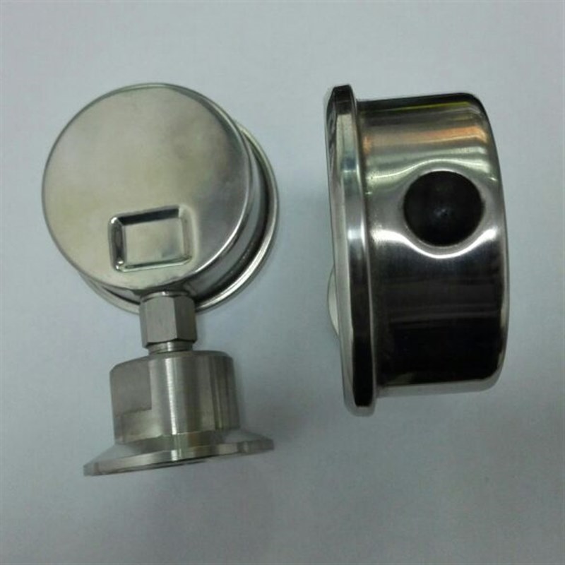 快装式隔膜压力表 法兰盘直径50.5mm 压力0.25mpa ~ 1.6mpa 询旺