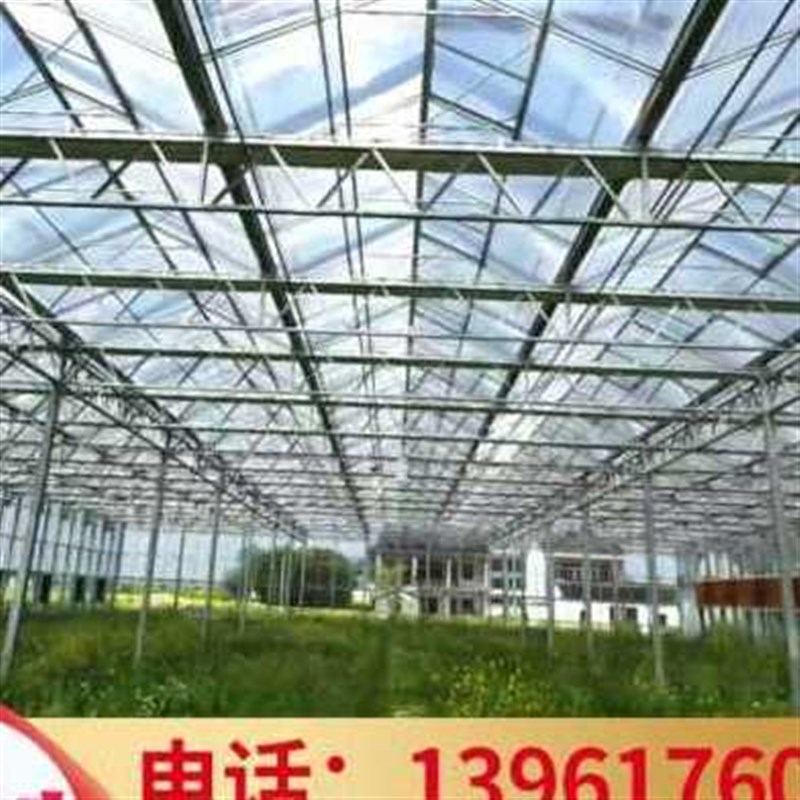 新品爆品玻业 菜温室蔬全l套连栋骨架 钢管 农璃钢架大棚温室大棚