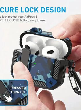 For airpods 3 generation case security Case For Airpods Pro Accessories camouflage Case