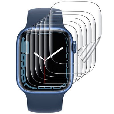 Screen Protector Film For Apple Watch 8 7 6 SE 5 4 3 Clear