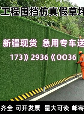 工地围挡仿真假草坪人工绿色塑料草皮装饰幼儿园阳台铺垫绿植地毯