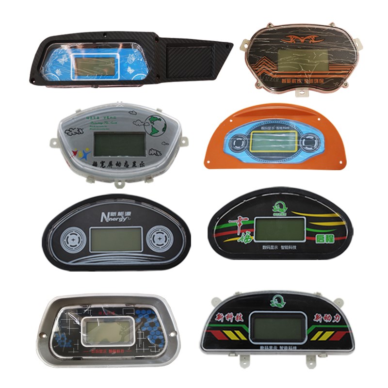 电动三轮车仪表盘总成48v60v72v篷车棚车仪表电量表速度表里程表