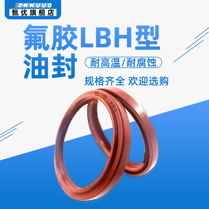 氟胶DHS/LBH防尘圈C型尘封220/230*234/244*9.5