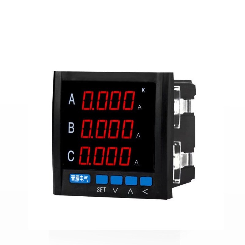 三相电流表液晶数显交流电压表电流电压组合表单相智能数显直流表