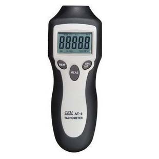 【华盛昌CEM】AT-6风轮/马达/汽车转速表 AT6非接触式数字转速计