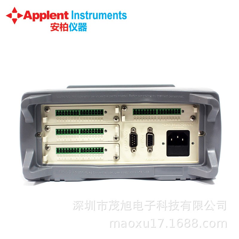 安柏 AT4540 40路温度测试仪 分辩率0.1度 K/N/E/J/T/R/S/B热电偶