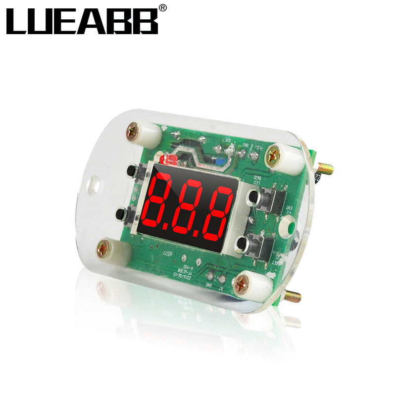 数字温控器温控仪12V小型数显温度控制器智能温控开关可调可定做