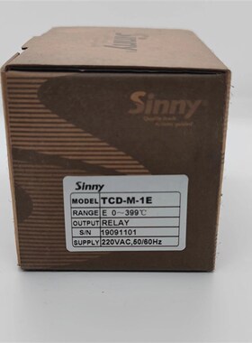 上南智能温控仪表TCD-M-1E继电器E型0-399 RELAY 220V CHB702