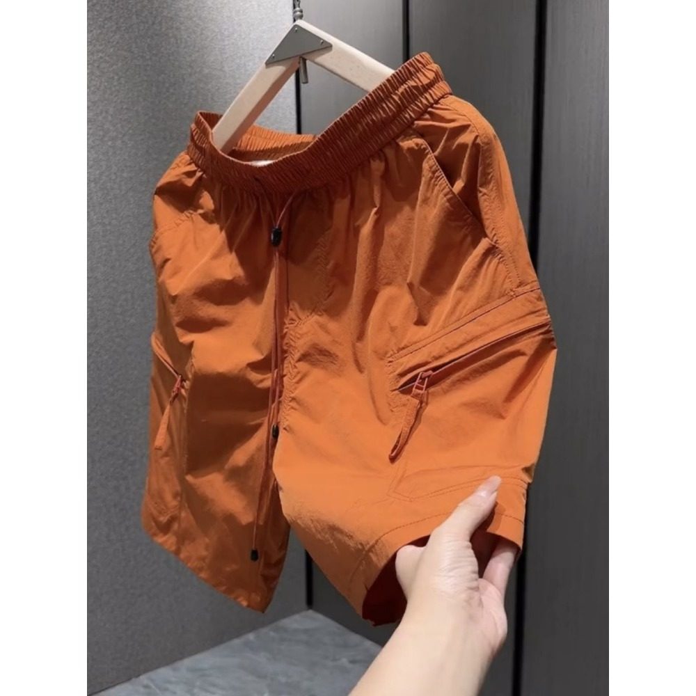 高街美式工装短裤2026夏季薄款抽绳休闲五分裤百搭男女同款情侣装,男装,短裤,淘宝优惠券,粉丝福利购,淘宝优惠卷