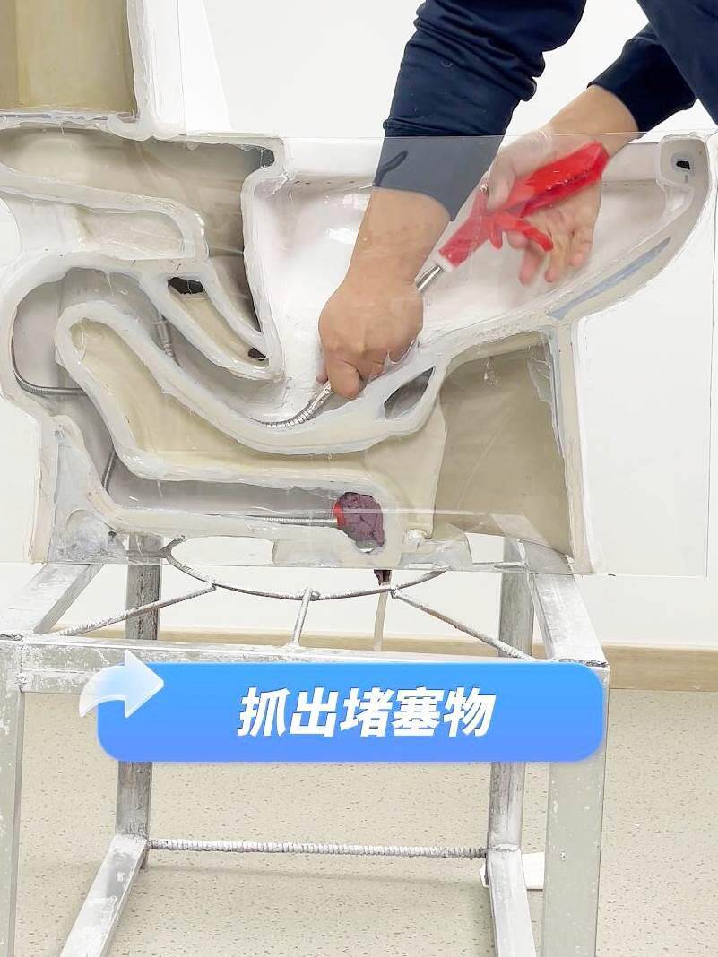 桶疏通器一炮通下水道疏通神器管道疏通马桶地漏疏通下水道工具马