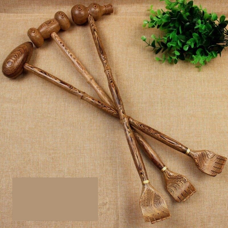抓痒耙子家居实用型抓背实木不求人神器檀木鸡翅木痒痒挠挠痒便携