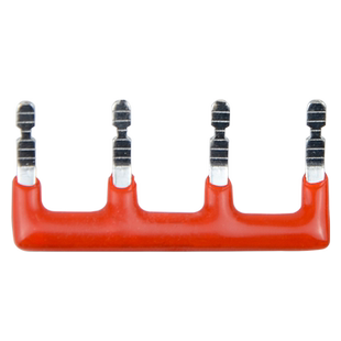 间距5毫米间距10mm插拔隔位短接条端子插针短接条PCB线路板短路片