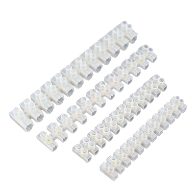 72位尼龙接线端子电线连接器塑料接线柱端子排10/20A对接 X3-1012