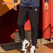 冰丝梭织加绒篮球跑步训练直筒九分裤 男秋冬季 速干运动长裤 QG美式