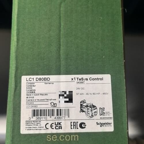 议价直流接触器LC1D80BDLC1D65BDLC1D95BD