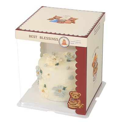 网红同款蛋糕盒子半透明包装盒