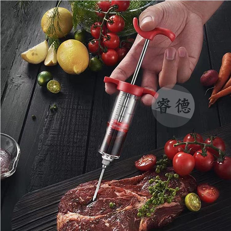 调料注射器烤羊腿全羊腌料腌肉针管注酒手动腌料食材鸡胸肉酱料