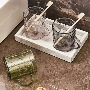 高颜值刷牙杯家用情侣漱口杯轻奢牙刷杯洗漱杯儿童牙杯牙具杯收纳