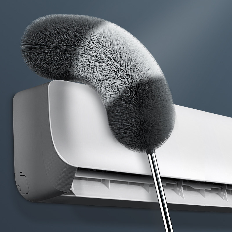 鸡毛毯子除尘禅子家用打扫天花板蜘蛛网清洁神器可伸缩除灰尘掸子