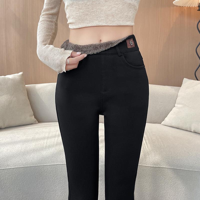 仿羊羔绒加绒加厚打底裤T'O