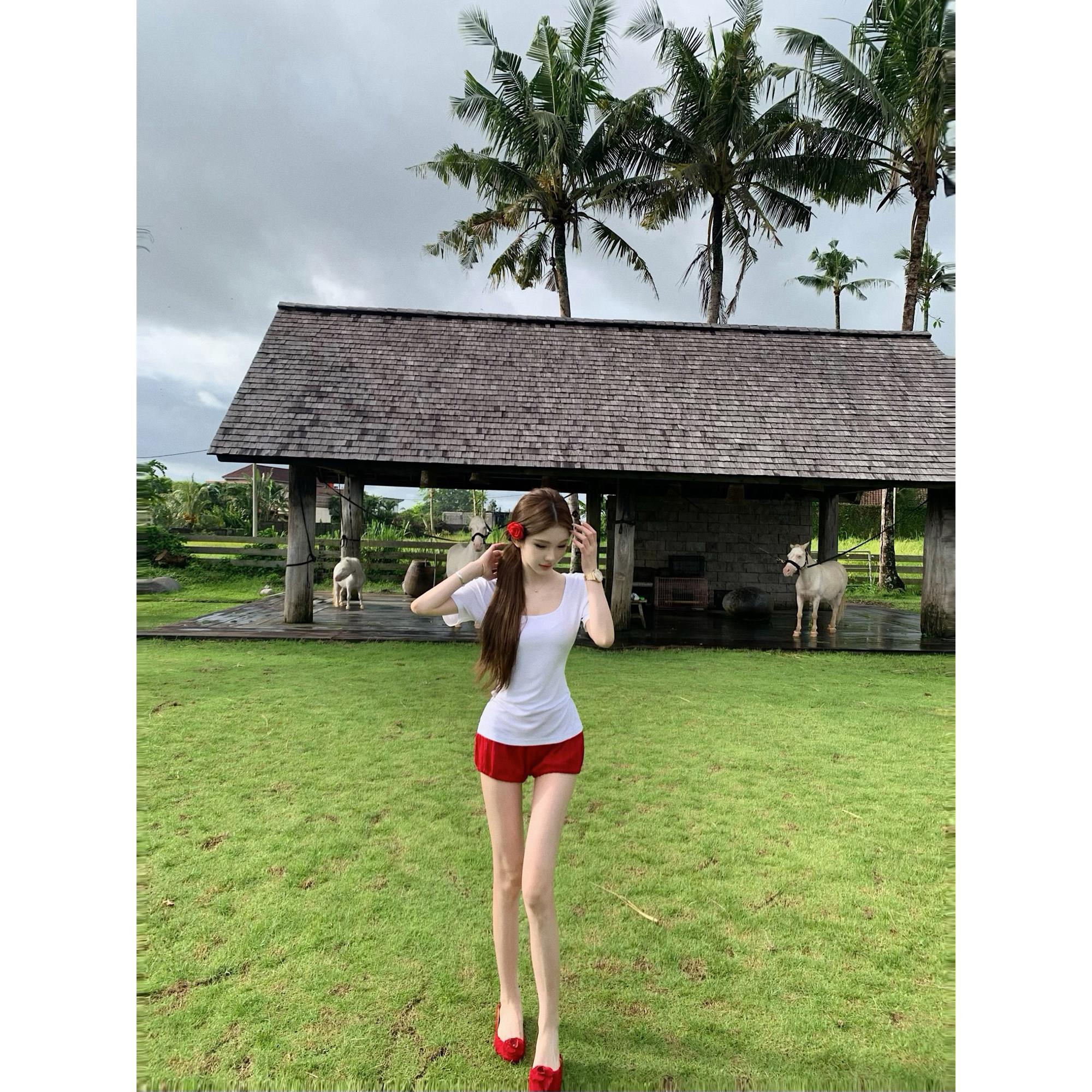 JMSHOP懒懒裤立体肌理