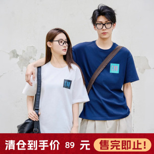 【陈伟霆】CANOTWAIT_WHIZLIMITED联名前后印花短袖夏季T恤宽松潮