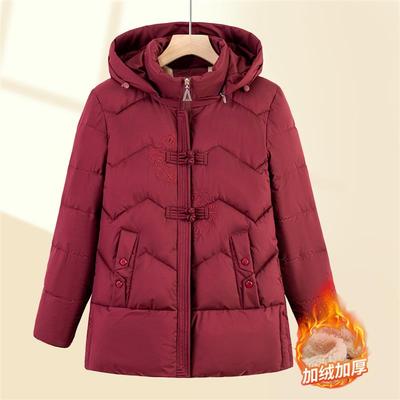 奶奶冬装棉服2025新款老年