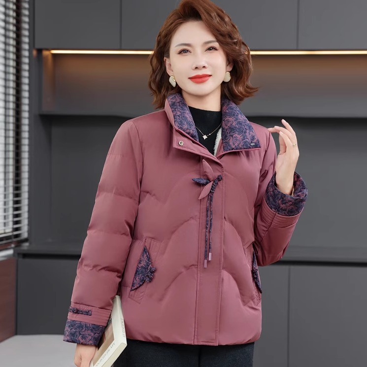 女款保暖棉服新中式国风棉袄