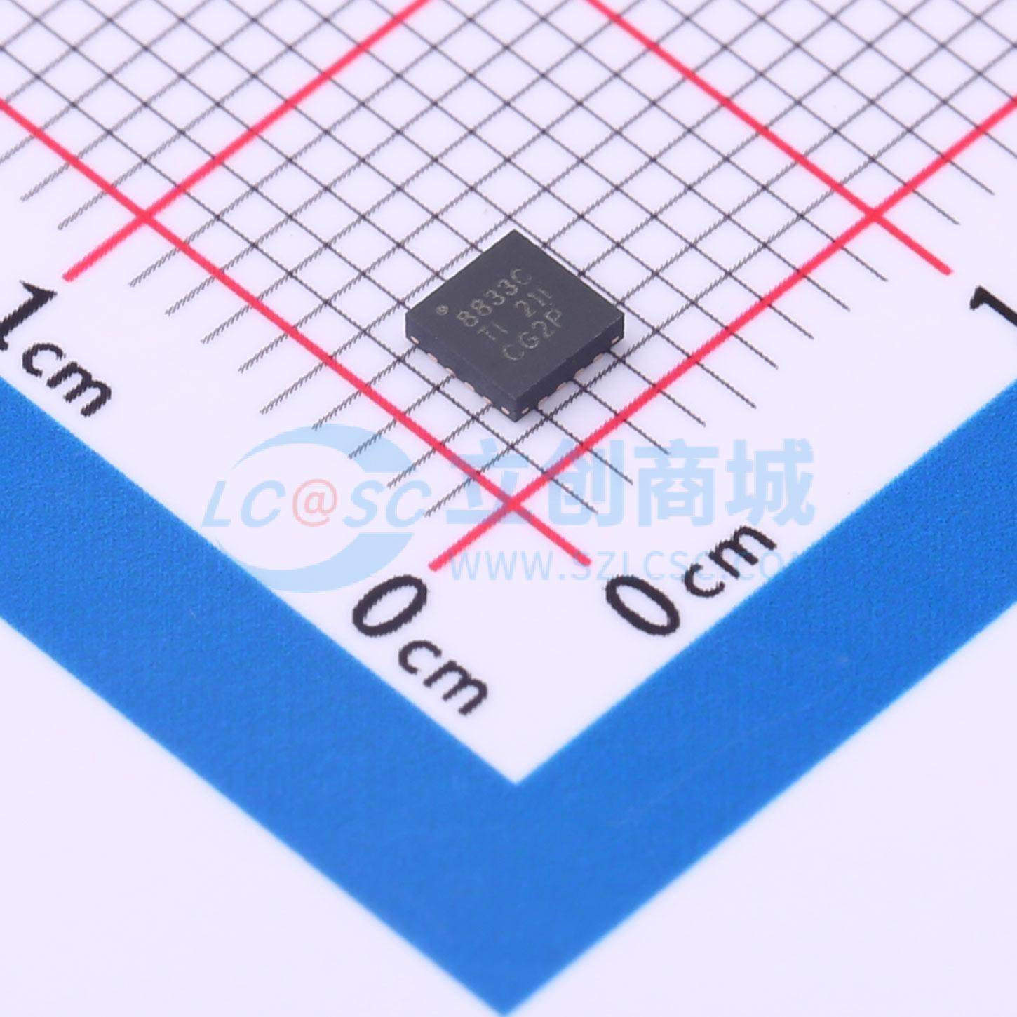 DRV8833CRTER WQFN-16-EP(3x3) 步进电机驱动芯片 TI(德州仪器)正