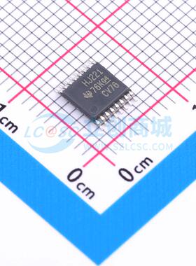 CD74HC221PW TSSOP-16-4.4mm 单稳态多谐振荡器 TI(德州仪器)正品